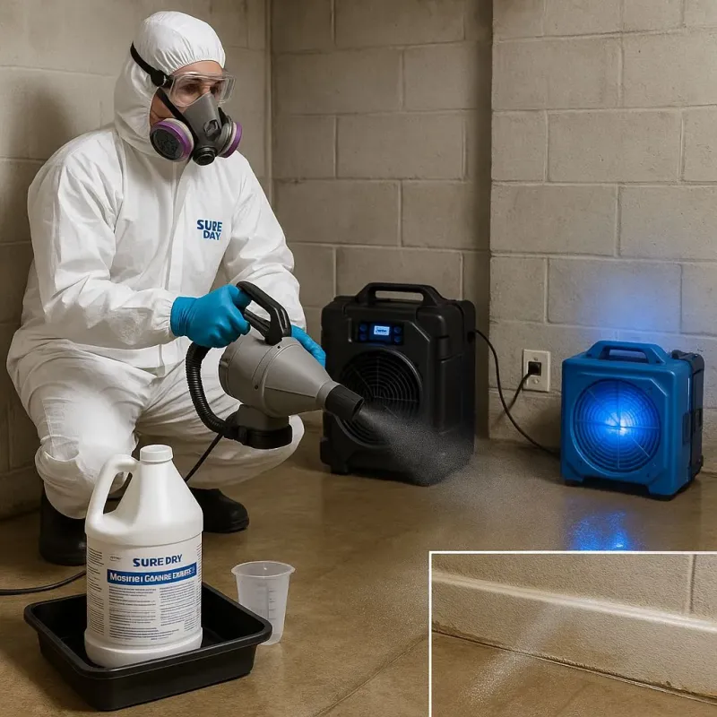 Sanitization and Odor Removal process in Dallas, PA