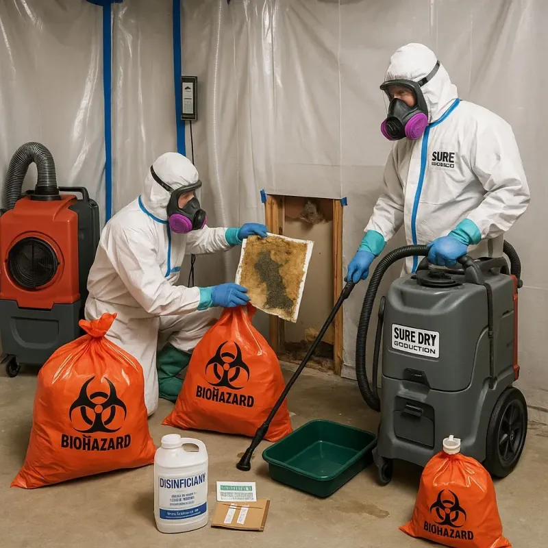 Contaminated Water Handling Protocols process in Dallas, PA