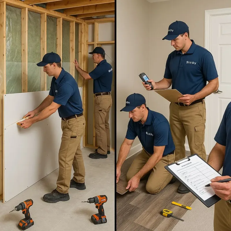 Repairs and Reconstruction process in Dallas, PA